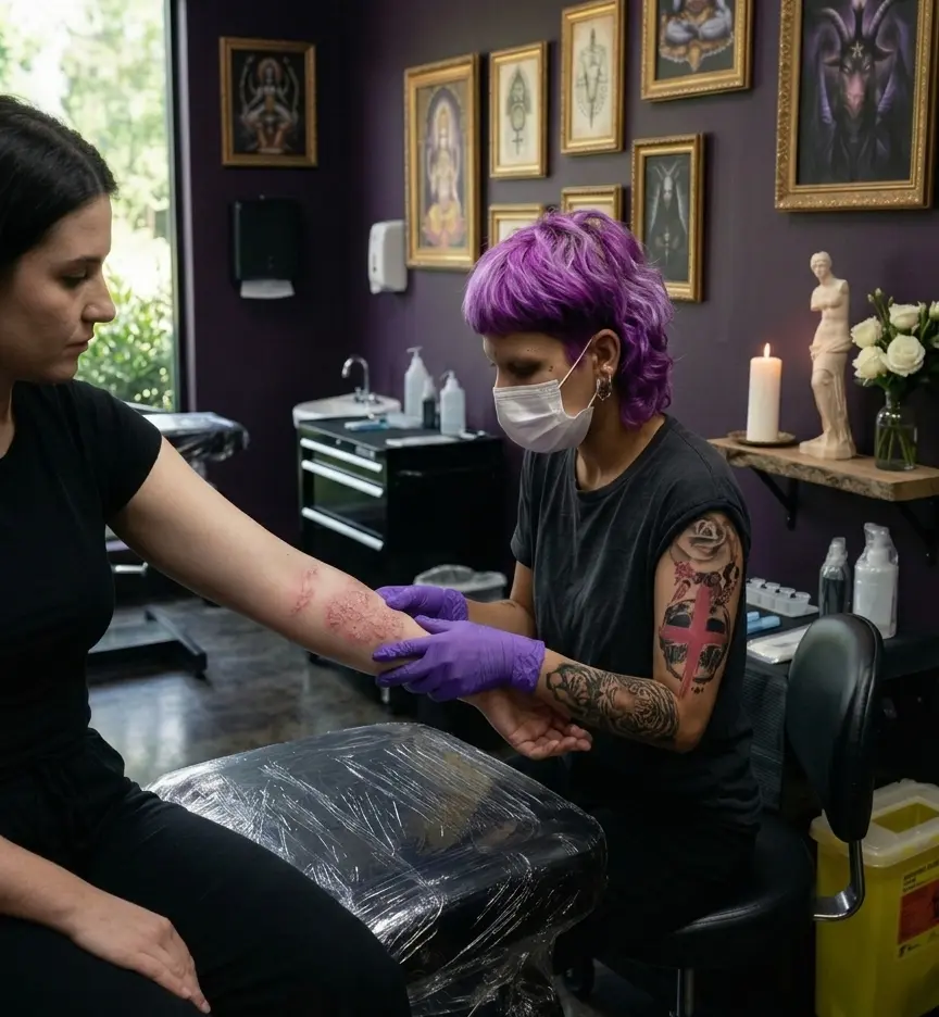 Psoríase e Dermatite