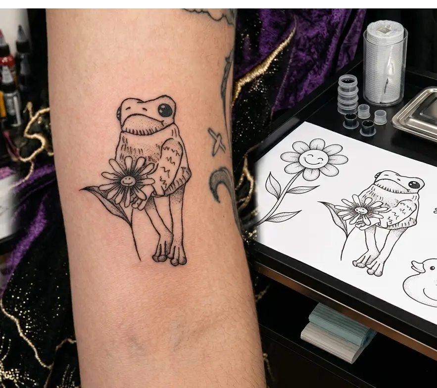 tatuagem comum